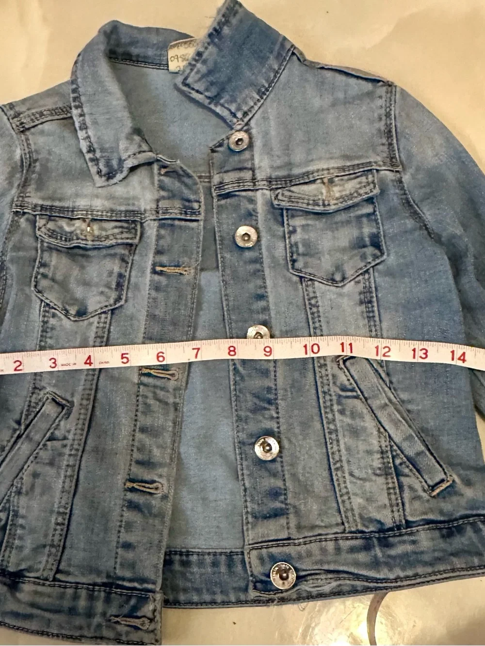 Zara Light Blue Denim Jean Jacket